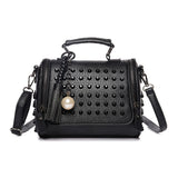 Luxury Handbags Women Bags Designer Handbags High Quality PU Leather Bag Famous Brand Retro Shoulder Bag Rive Sac a main