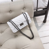 Luxury Handbags Women Bags Designer Simple Silica Gel Diamond Lattice Mini Flap Lady Shoulder Crossbody Evening Top-handle Bags