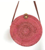 Luxury Handbags Women Bags Designer Straw Colorful Flower Bags Bamboo Handbag Female Bolso Mimbre Bohemian Panier Plage 5