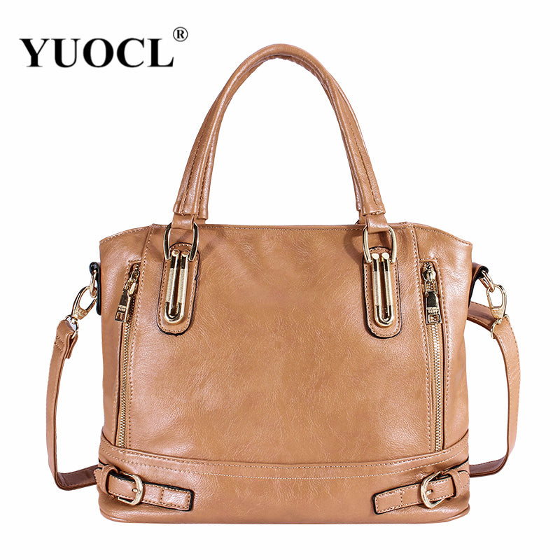Luxury Leather Handbags Women Messenger Bags Designer Famous Brands Crossbody For 2018 Shoulder Tote Vintage Bag
