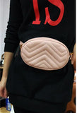 Luxury PU Leather Women Wai Bags New Wai fanny Packs Bel Bag Women Shoulder Bags Trendy Design Chain Bag