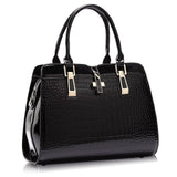 Luxury Women Bag Leather Alligator Handbags Designer Cross Buckle Brand Meaaenger Vintage Shoulder Bags B Feminina b201