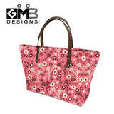 Luxury handbags for ladies,Flower Printed womens be handbags,Girls trendy handbags for shopping,fashion shoulder bag for work