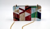 Evening Purse Acrylic Clutch Box Bag for Women Red Handmade Designer Chain Women Shoulder handbag Hard Case ZD790
