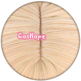 Lycoris Recoil Nishikigi Chisato Cosplay Wig with Ribbon Short Blonde Bob Wig Cosplay Anime Wigs Heat Resistant Synthetic Wigs