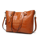 Women Famous brand designer Luxury leather handbags women messenger bag Ladies Shoulder bags Crossbody crocodile bag
