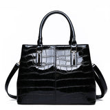 High Quality Crocodile Leather Handbag Luxury Pattern Leather Crossbody Bag Women Famous Designer Shoulder Messenger