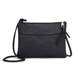 MOLAVE	Handbag	Bag Female Solid Bags for Girls Zipper	Women Retro PU Leather Shoulder Bag Messenger Bags Tote Handbag Jul18PY