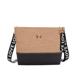 Handbags women bag Fashion bag female letter Leather Shoulder Messenger Satchel Tote CrossBody Bag Handbag feb6