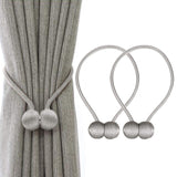Magnetic Curtain Clip Pearl Ball Curtain Tiebacks Tie Rope Rods Accessoires Backs Holdbacks Buckle Clips Hook Holder Home Decor