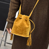 Designer handbags high quality Women Bag Messenger Bags New Handbag Tassel Bucke Shoulder Handbags Crossbody 2017
