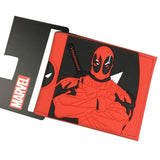 Marvel Deadpo Wallets Anime Movie Heroes Prin Purse carteira masculina Casual Leather Card Holder Bags Men PVC Shor Wallet