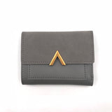Matte Leather Small Women Walle Luxury Brand Famous Mini Womens Wallets And Purses Shor Female Coin Purse Credi Card Holder