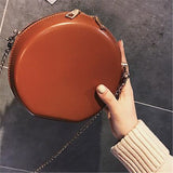 2018 ho women round shaped shoulder bags casual mini phone bags for girls cross body bags with chain  ping MN969