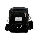 Men's Oxford Shoulder Bag 2 Size Black Brown Fashion Male Package Small Zipper Design Messenger Bags For Man