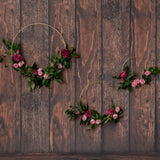 Metal Ring Iron Circle Round DIY Hoop For Flower wreath garland Home Birthday Party Wedding Decoration Baby Shower Catcher Dream