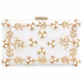 Bags for Women 2018 Flower Evening Bag Ladies Clutches Party Bags Female Beaded Wedding Clutch Purses