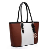 Women Designer Celebrity Center Stripe Handbags Ladies Luxury M PU Leather Large Shoulder Bags Female Tote E1661