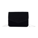 women evening handbags small flap messenger shoulder bag chains party wedding cross-body bag lady solid bags