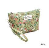 Female Makeup Bags Vintage Floral Cosmetics Pouches For Travel Ladies Pouch Women Portable Zipper Cosmetic Bag