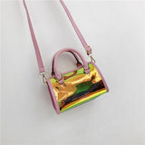 High Quality Fashion Crossbody Bag Female Laser Shoulder Bag For Women Transparen PVC Material Messenger Bag