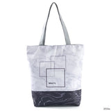 Hi Color Women Canvas Shoulder Shopping Bags Fashion Patchwork Design Summer Beach Bag Female Tote Handbags