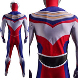 Movie Ultraman Tiga Costume Cosplay with Light Mask Fullboday Halloween Costume Superhero Jumpsuit for Male/Female//kids