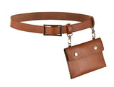 NEW Leather Fanny Pack- Mens Wai Bel Bag -Womens Purse Hip Pouch Travel Sash Bag
