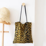 NEW Women Bag Vintage One Shoulder Bags Woman Handbags Fashion 2018 Casual Woman Handbags Leopard Casual Tote Shopping Bag