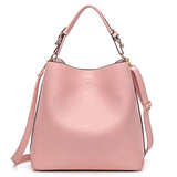 Designer Women Handbags Fashion Pu Leather Bucke Shoulder Bag for female Crossbody Bags Casual Composite Tote Bag bolsa