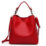 Designer Women Handbags Fashion Pu Leather Bucke Shoulder Bag for female Crossbody Bags Casual Composite Tote Bag bolsa