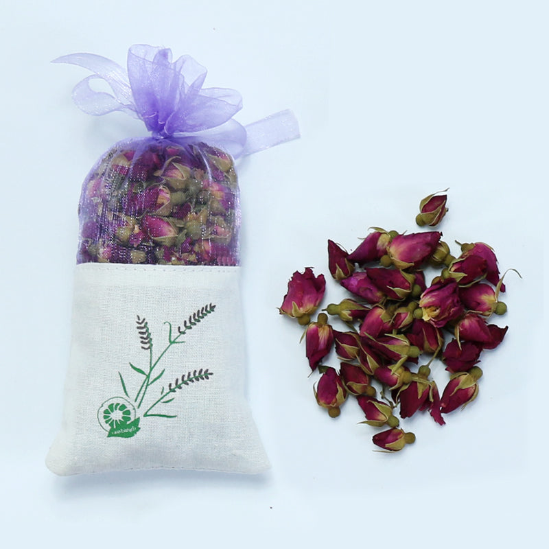 Natural Dried Flowers Rose Jasmine Lavender Bud Flower Sachet Bag Filling Real Natural lasting Lavend Car Room Air Refreshing