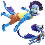 2022 Sunny Day Cosplay Luca Costume Kids Luka Sea Monster Birthday Party Halloween Fancy Dress Suit