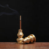 Alloy Copper Incense Holder High Incense Plug Can Be Fixed Incense Sticks And Coil Portable Incense Burner Censer