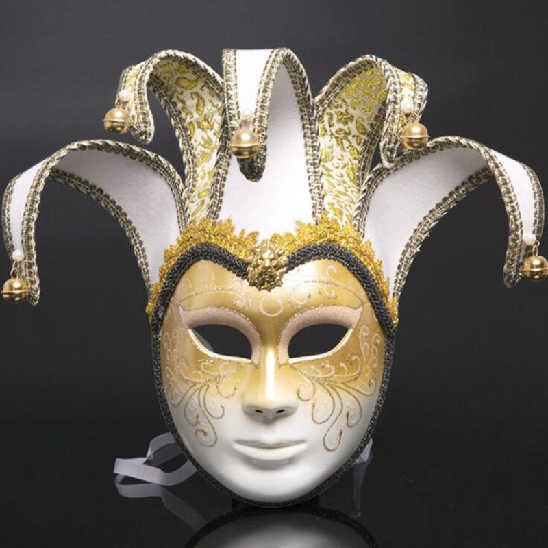 Venice Mask Halloween Party Mask Party Carnival Decoration Carnival Cosplay Multicolor