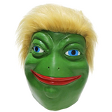 Halloween Latex Masks Cartoon Frog Pepe meme mask Party Costume Cosplay Mask