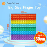 All Size 20-85cm of Pop Its Antistress Push Pop Bubble  Fidget Toys Large Simpl Fingertip Toys Games Kids Gifts