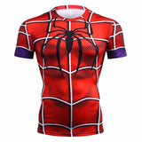 Marvel Spiderman T Shirt 3d Print Cosplay Premium Compression T Shirt Short Sleeve Quick Dry Tight Sweatshirt spiderman cost