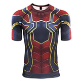 Marvel Spiderman T Shirt 3d Print Cosplay Premium Compression T Shirt Short Sleeve Quick Dry Tight Sweatshirt spiderman cost