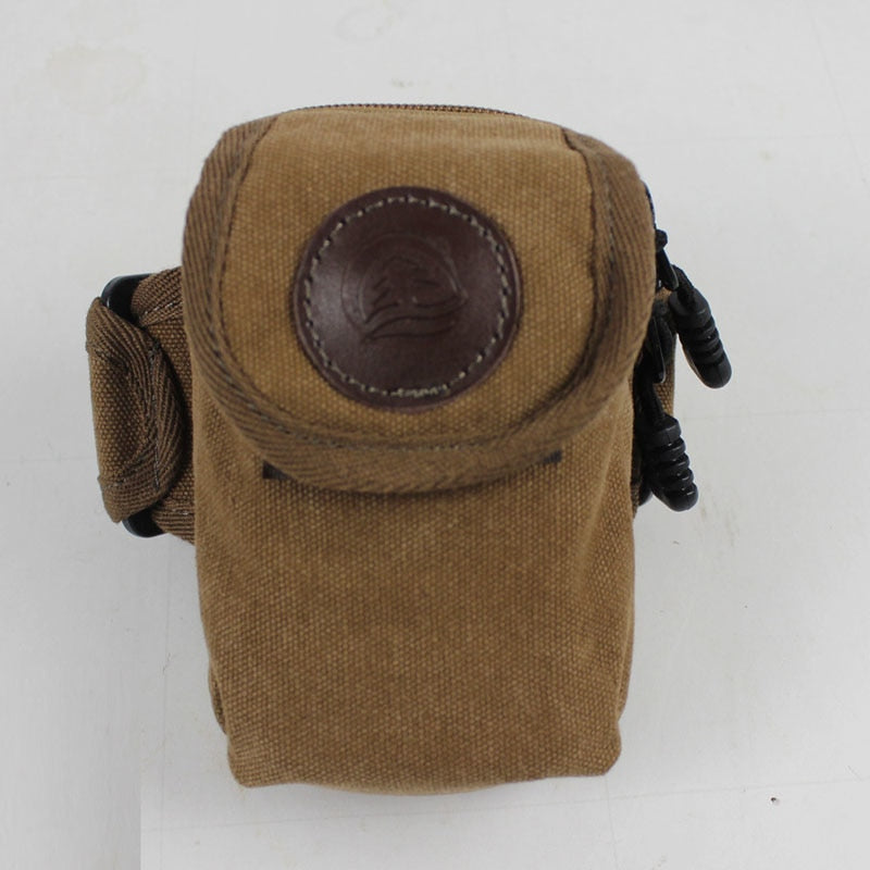 New Men Canvas Walking Pouch Purse Cell/Mobile Phone Case Cover Wri Carpal Arm Band Bag