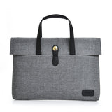 New Men Laptop Handbags Designer Portable 14'' Computer Casual Tote Carrying Office Business Unisex Denim Laptop Briefcases