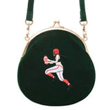 New Original Designed Women Vintage Bag Cartoon Embroidery Women Messenger Bags Mini Ladies Shoulder Bag Handbag Purse