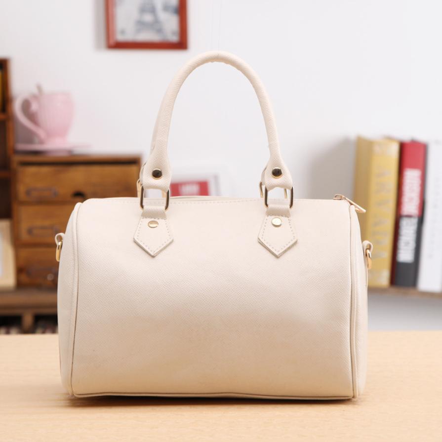 New Popular Simply Style PU Leather Women Shoulder Bags Tote Purse Messenger Female handbag For women Hand bags 4Colors #EY