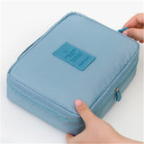 New Portable Toiletry Cosmetic Bag Waterproof Makeup Make Up Travel Ki Wash Organizer Zipper Storage Pouch Purse Brand Design