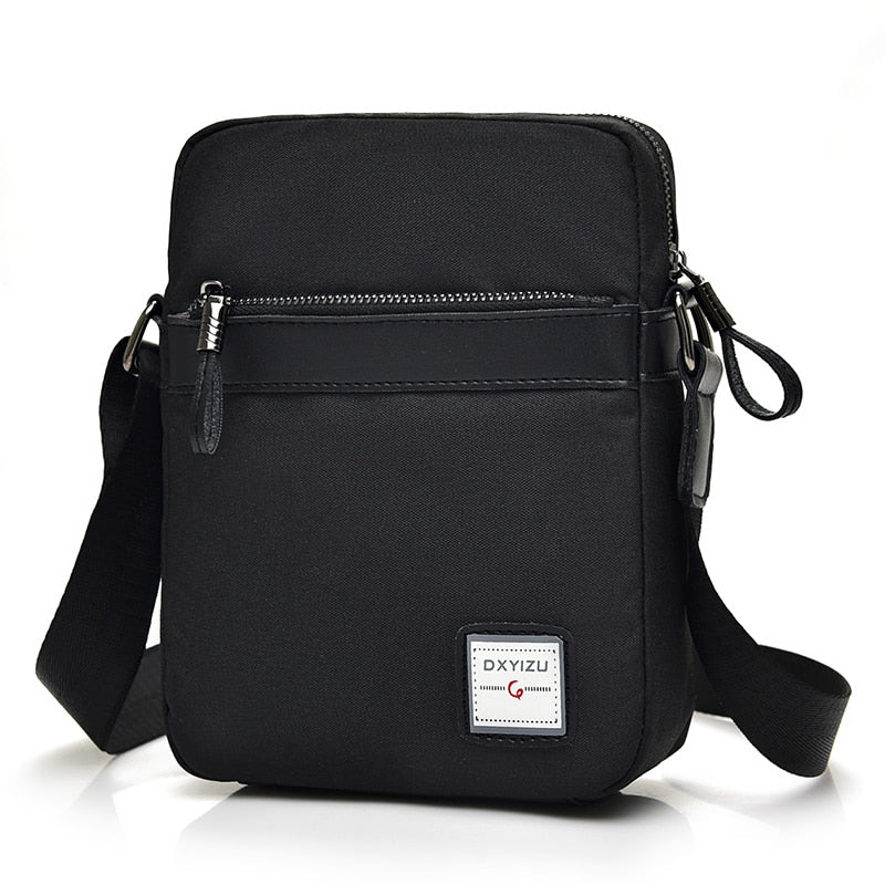 New Summer Polyester Men Bags Ho Sale Small Messenger Bag Man Fashion Crossbody Shoulder Bag Men's Travel Flap Bags 17x7x22 CM