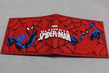 New Superhero The Flash Red Bifold Walle Cartoon PVC Shor Purse Card Photo Holder Wallets 4.5*3.6 inch
