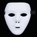 White Face Mask Halloween Party Masks Hip-Hop Ghost Dance Performances Props