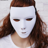 White Face Mask Halloween Party Masks Hip-Hop Ghost Dance Performances Props