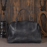 New Women Handbag Genuine Leather Shoulder Bag 100% Cowhide Lady Casual Shopping Bags Vintage Leather Large Capacity Tote Bolsos
