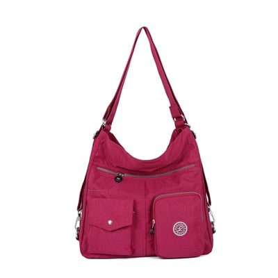 New Women Messenger Bag Double Shoulder Bag Designer Handbags High Quality Nylon Female Crossbody Bags Bolsas Sac A Main